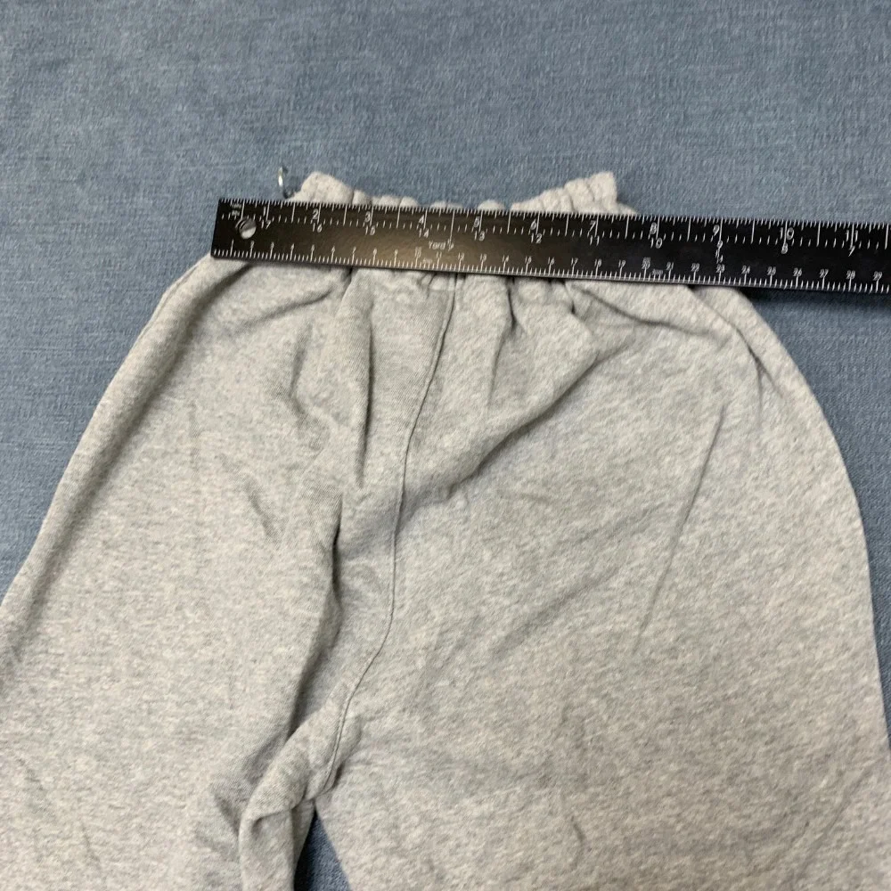 Nike 3BRAND Sweatpants Boys M Heather Gray Fleece Lined Drawstring Tapered Leg